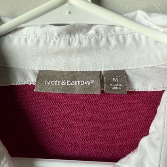 Croft & Barrow Fuchsia Top Sweater - Picture 3 of 4